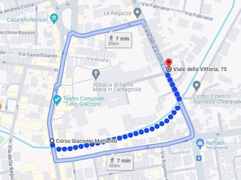 Casa Nel Verde - 4 Posti Letto Διαμέρισμα Chiaravalle Marche Εξωτερικό φωτογραφία